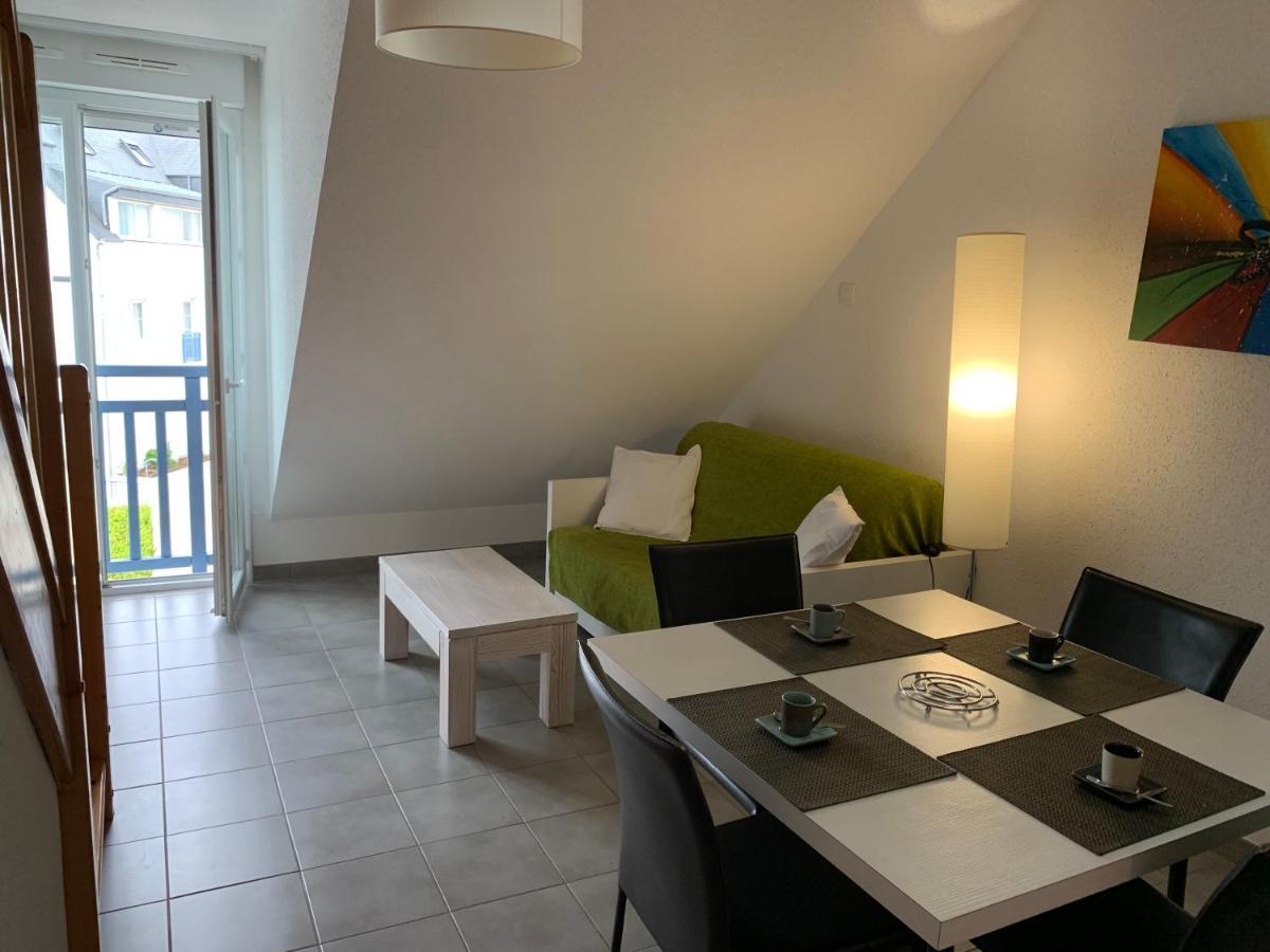 Duplex Vue Mer - Plage A 100M- 4 Lits - Parking Sous Sol Audierne Bagian luar foto