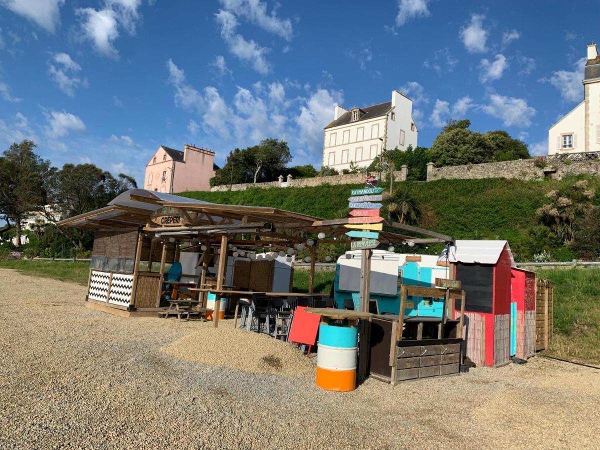 Duplex Vue Mer - Plage A 100M- 4 Lits - Parking Sous Sol Audierne Bagian luar foto