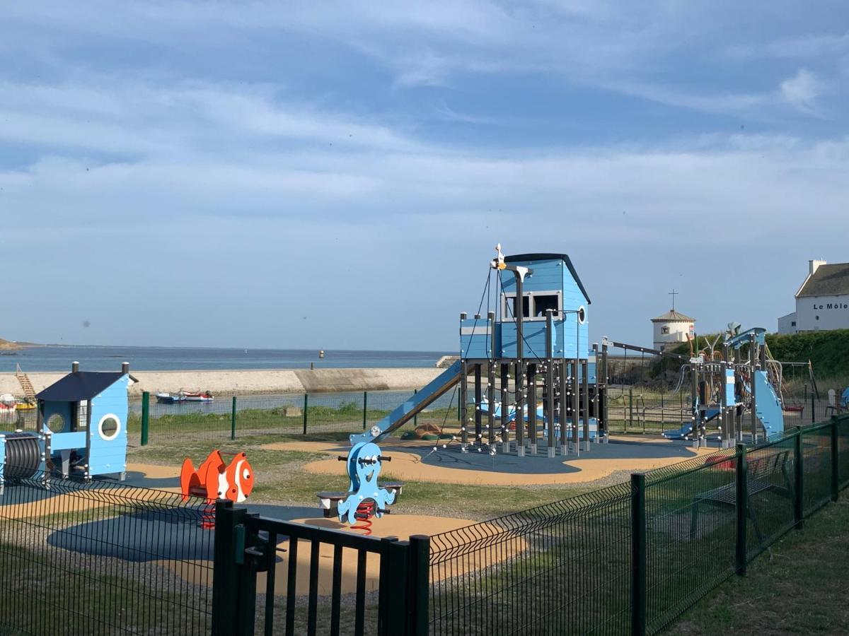 Duplex Vue Mer - Plage A 100M- 4 Lits - Parking Sous Sol Audierne Bagian luar foto
