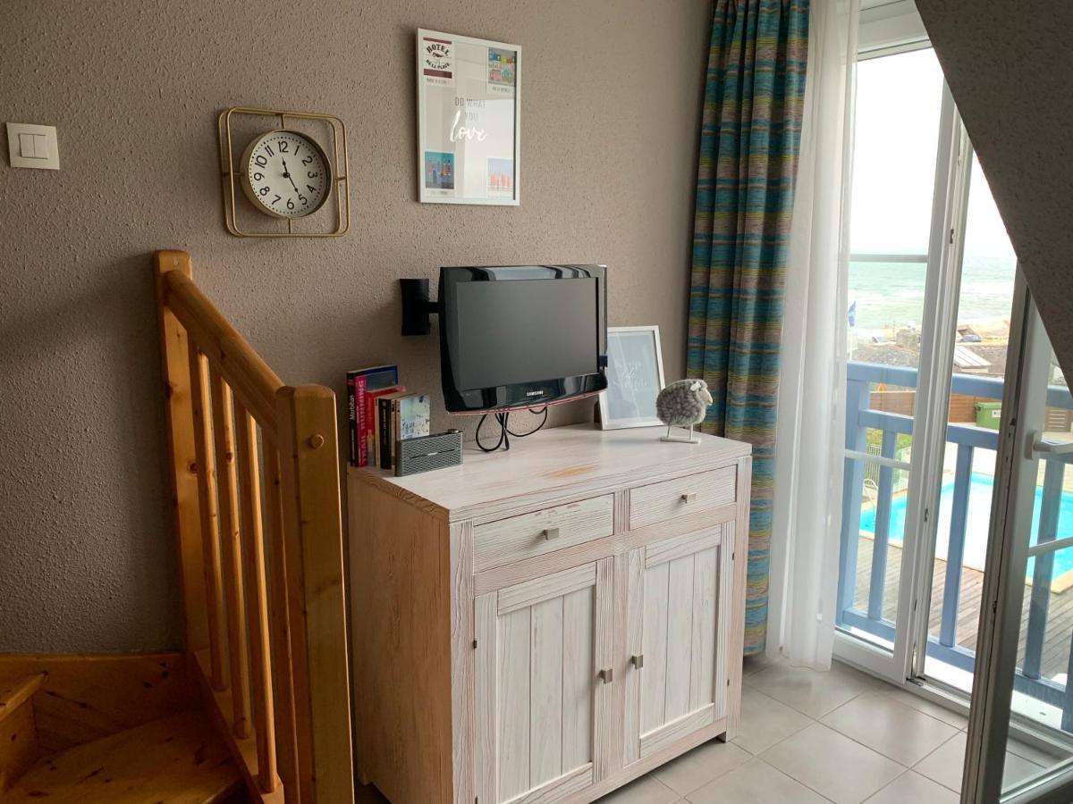 Duplex Vue Mer - Plage A 100M- 4 Lits - Parking Sous Sol Audierne Bagian luar foto
