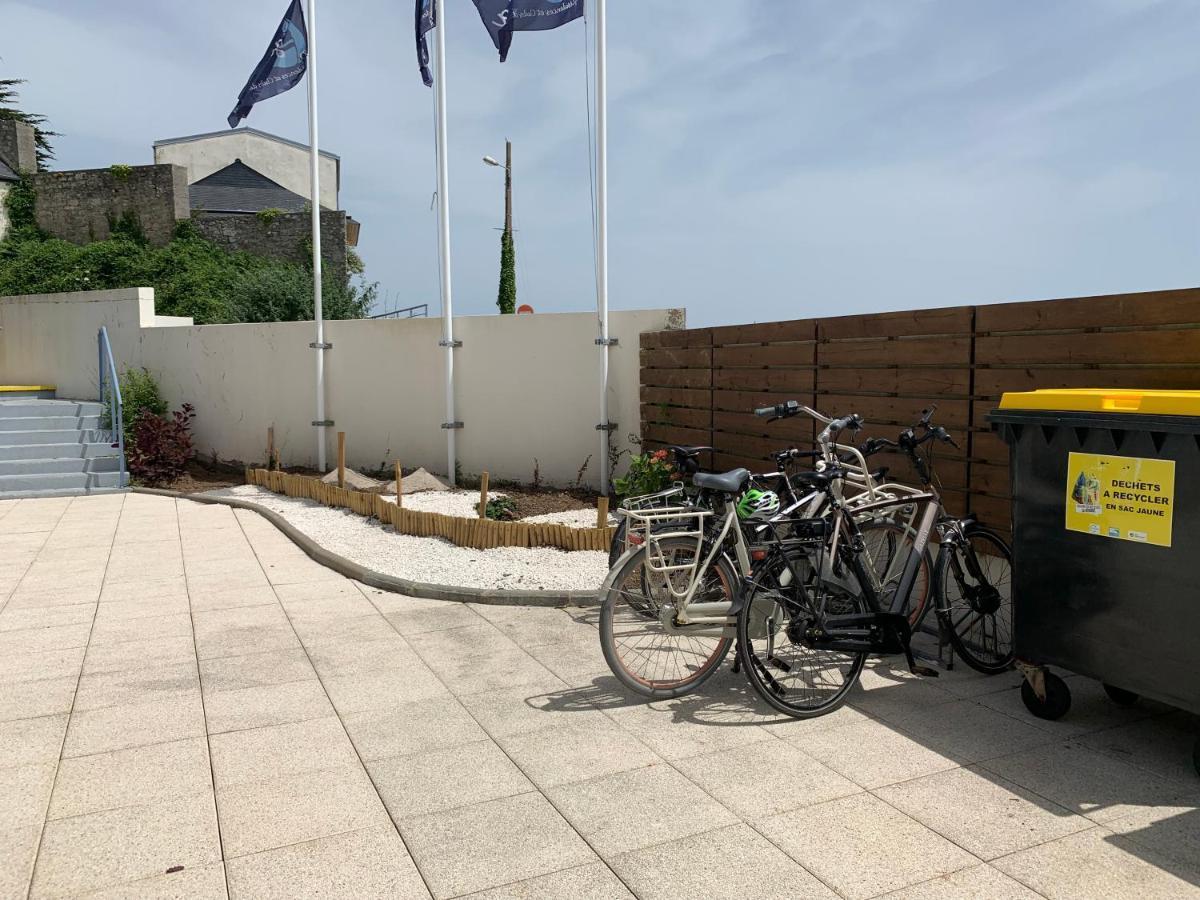 Duplex Vue Mer - Plage A 100M- 4 Lits - Parking Sous Sol Audierne Bagian luar foto