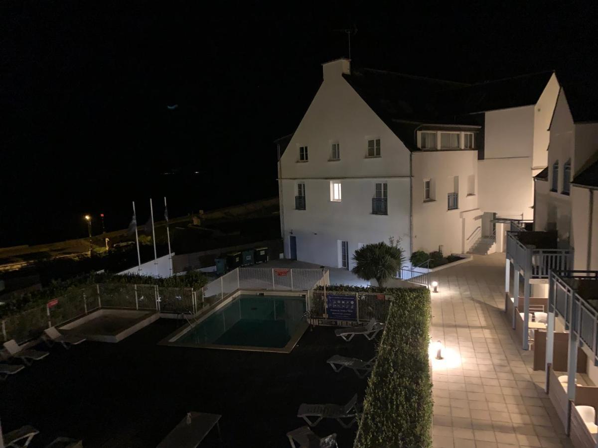 Duplex Vue Mer - Plage A 100M- 4 Lits - Parking Sous Sol Audierne Bagian luar foto