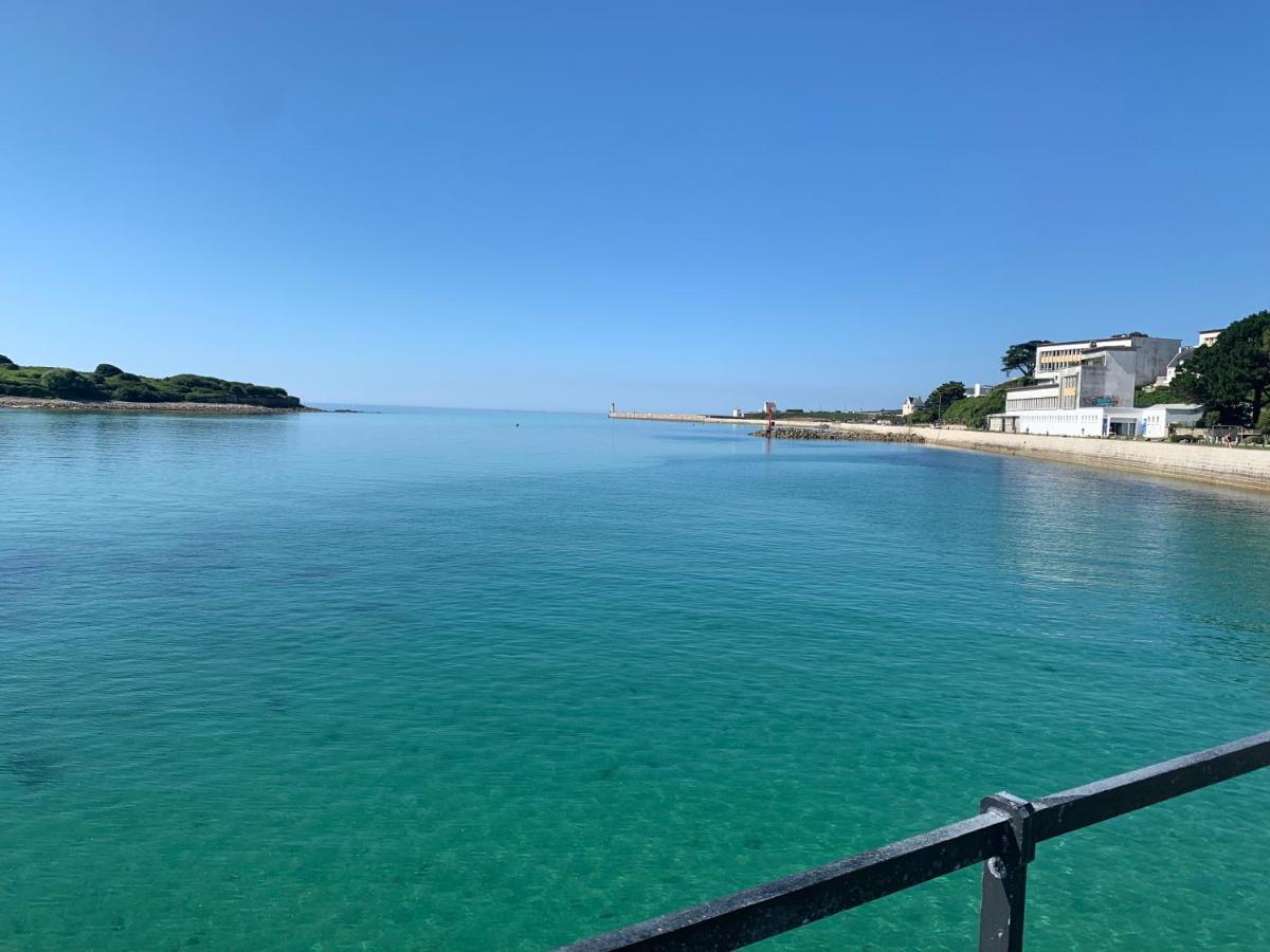 Duplex Vue Mer - Plage A 100M- 4 Lits - Parking Sous Sol Audierne Bagian luar foto